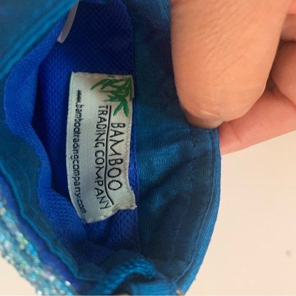 BamBoo  Pineapple hand beaded cross body bag with zipper - Picture 6 of 6